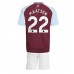 Aston Villa Ian Maatsen #22 Hjemmedraktsett Barn 2024-25 Kortermet (+ Korte bukser)